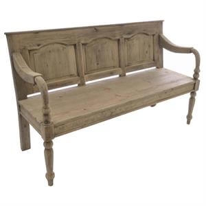 Holkham Bench with Back
